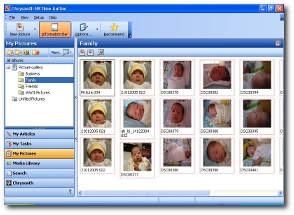 Compile all your important photos for your memory or articles